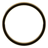 18K Yellow 2 mm Flat Band Size 11.5