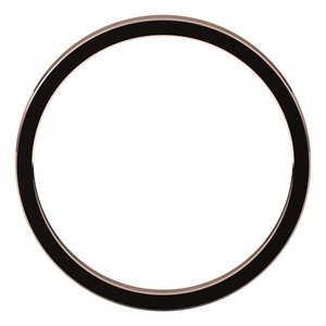 14K Rose 2 mm Flat Band Size 18