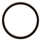 14K Rose 2 mm Flat Band Size 20