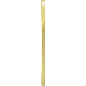 14K Yellow 24 Gauge Heart Stamping with  External Undrilled Eyelet