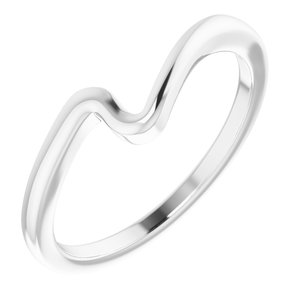 Platinum Band for 4.4 mm Round Ring