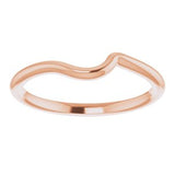 14K Rose Matching Band