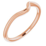 14K Rose Matching Band