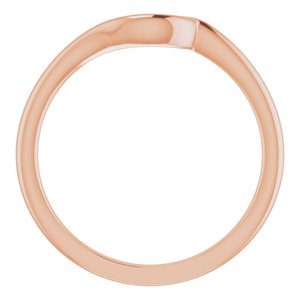 14K Rose Matching Band