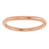 14K Rose Matching Band