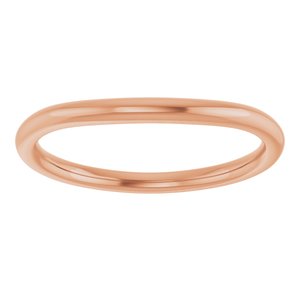 14K Rose Matching Band