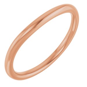 14K Rose Matching Band