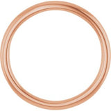 14K Rose Matching Band