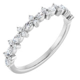 Platinum 1/3 CTW Natural Diamond Anniversary Band