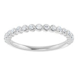 Platinum 1/4 CTW Natural Diamond Anniversary Band