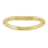 14K Yellow Matching Band