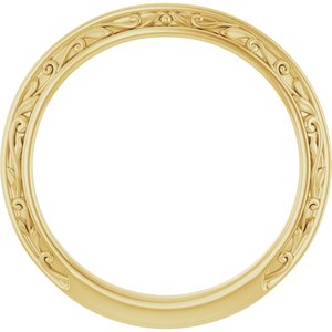 14K Yellow Matching Band