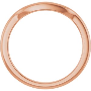 14K Rose Matching Band