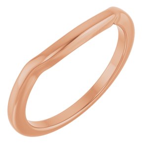 14K Rose Matching Band