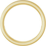 14K Yellow 3/8 CTW Natural Diamond Channel Set Anniversary Band