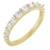 14K Yellow 3/4 CTW Natural Diamond Anniversary Band