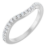 Platinum 1/5 CTW Natural Diamond Band