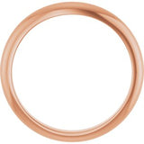 14K Rose Matching Band