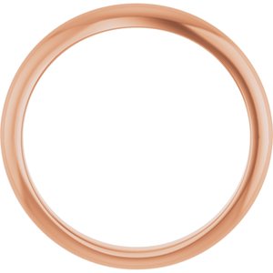 14K Rose Matching Band
