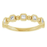14K Yellow 1/3 CTW Natural Diamond Anniversary Band