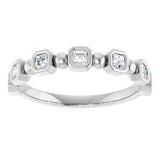 Platinum 1/3 CTW Natural Diamond Anniversary Band