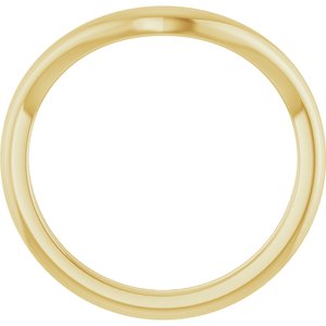 14K Yellow 1.9 mm Contour Band