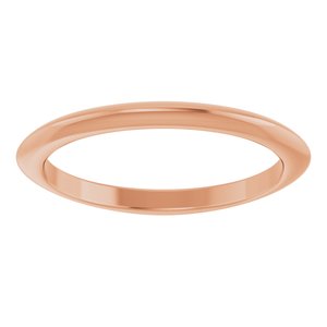 14K Rose Matching Band