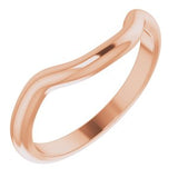 14K Rose Matching Band