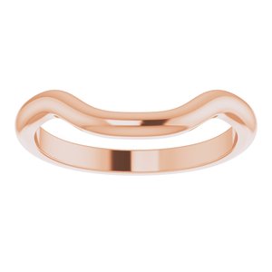 14K Rose Matching Band