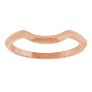 14K Rose Matching Band