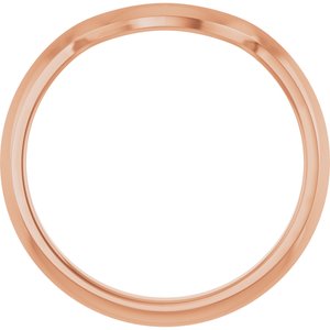 14K Rose Matching Band