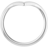 Platinum Contour Band