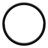 14K White 1.5 mm Flat Band Size 9
