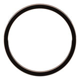 14K Rose 1.5 mm Flat Band Size 19.5