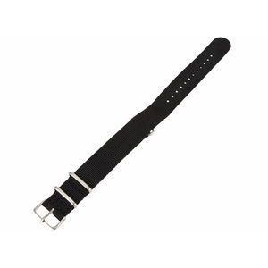 Black 18 mm Nato® Nylon Watch Band