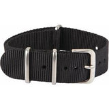 Black 18 mm Nato® Nylon Watch Band