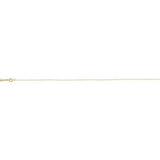14K Yellow 1.1 mm Adjustable Threader Cable Cable 6-8" Chain