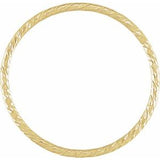 14K Yellow Stackable Ring Size 6