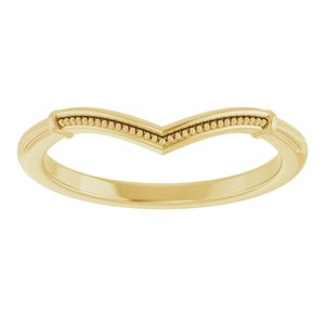 14K Yellow Matching Band