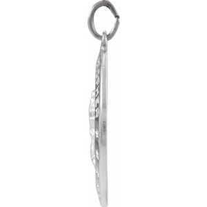 Sterling Silver 25 mm St. Christopher Medal