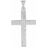 Platinum Cross Pendant