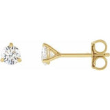 14K Yellow 1/3 CTW Lab-Grown Diamond Stud Earrings
