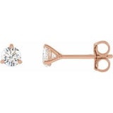 14K Rose 1/3 CTW Lab-Grown Diamond Stud Earrings