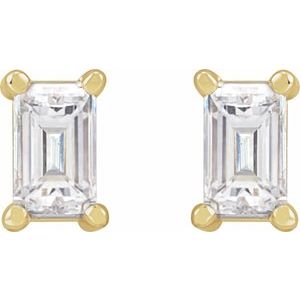 14K Yellow 1/5 CTW Natural Diamond Stud Earrings