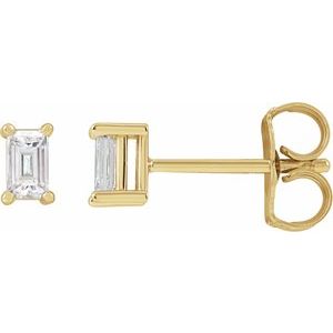 14K Yellow 1/5 CTW Natural Diamond Stud Earrings