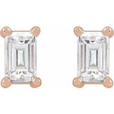 14K Rose 1/5 CTW Natural Diamond Stud Earrings