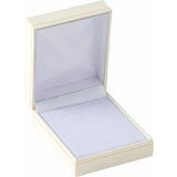 Ivory Flap Earring/Pendant Box with Reversible Insert