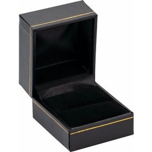 Black Single Ring Box