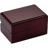 Cherrywood Double Ring/Cuff Link Box
