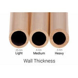 14K Rose 6.09 mm OD Round Medium Tubing